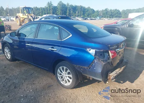 2018 Nissan Sentra S из США, поврежденный, VIN 3N1AB7AP3JY219077